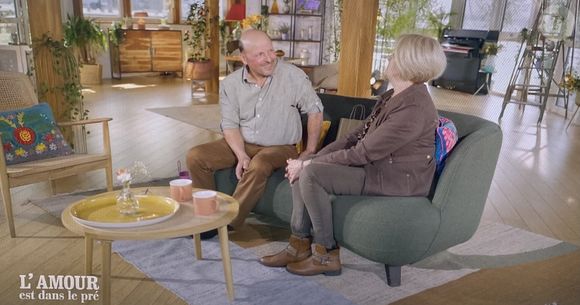 Denis lors de ses speed-dating dans "L'amour est dans le pré"