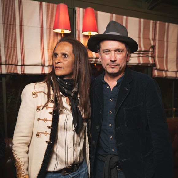 Vincent Perez et Karine Silla - Soirée de remise de la 19e édition du Prix de la Closerie des Lilas, le 6 mai 2025