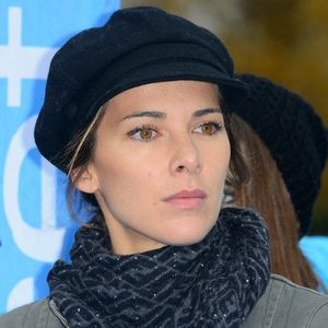 Melissa Theuriau, marraine de l'UNICEF, participe à l'« Opération Poussettes Vides » de l'UNICEF (Opération Poussettes Vides) organisée par l’UNICEF pour marquer le 23e anniversaire de la Convention relative aux droits de l’enfant et sensibiliser le public aux milliers de décès d’enfants évitables qui surviennent chaque année, sur l’esplanade du Trocadéro à Paris, en France, le 18 novembre 2012. Photo de Nicolas Briquet/ABACAPRESS.COM