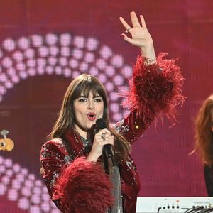 Clara Luciani lors de la 38ème cérémonie des Victoires de la musique à la Seine musicale de Boulogne-Billancourt, France, le 10 février 2023. © Coadic Guirec/Bestimage