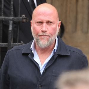 François Damiens - Sorties des obsèques de Nicolas Altmayer en l'église Saint-Germain-des-Prés à Paris le 31 aout 2026. © Dominique Jacovides-Cyril Moreau/Bestimage #