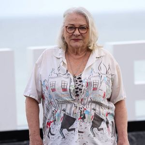 Josiane Balasko au photocall du film "Quand vient l'automne" lors de la 72ème édition du festival international du film de San Sebastian (Saint Sébastien) SSIFF le 22 septembre 2024