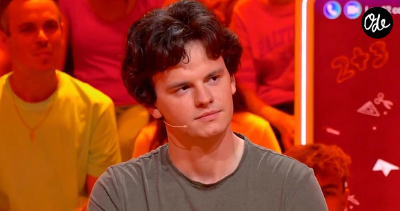 Cyprien, candidat des "12 Coups de midi", sur TF1.