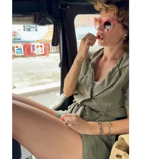 Nathalie Péchalat immortalise ses vacances au Cambodge (Capture d'écran 19 août 2025)