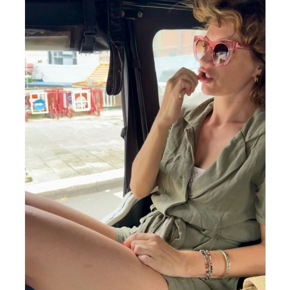 Nathalie Péchalat immortalise ses vacances au Cambodge (Capture d'écran 19 août 2025)