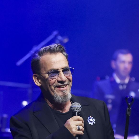 Florent Pagny lors du concert caritatif "Sentinelles d'un soir" au profit de l'association Bleuet de France à la salle Pleyel à Paris le 30 mai 2024. © Jack Tribeca / Bestimage