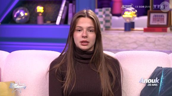 Anouk pendant la quotidienne de la "Star Academy" du 6 janvier 2026

Capture d'écran de TF1
