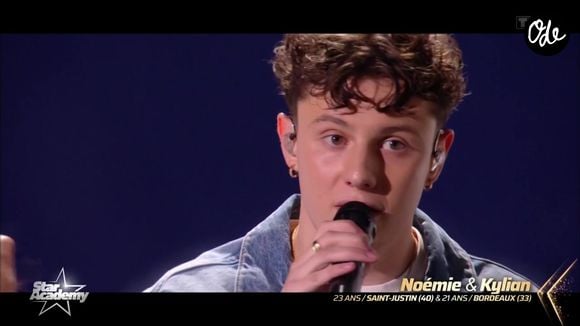 Kylian fait partie de la nouvelle promotion de la "Star Academy". TF1