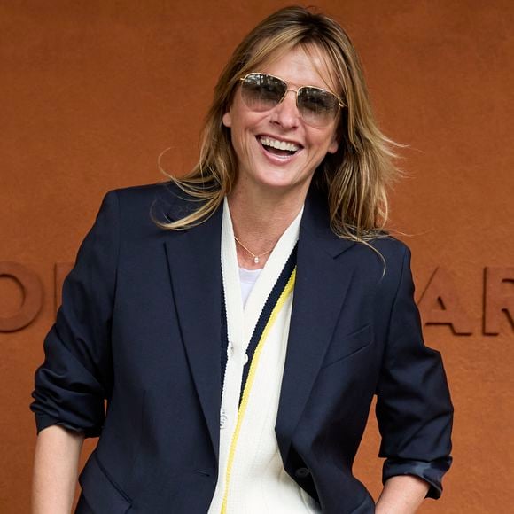 Sarah Poniatowski - Les célébrités au village lors des Internationaux de France de tennis de Roland Garros 2024 à Paris. Le 5 juin 2024.
© Jacovides-Moreau/Bestimage