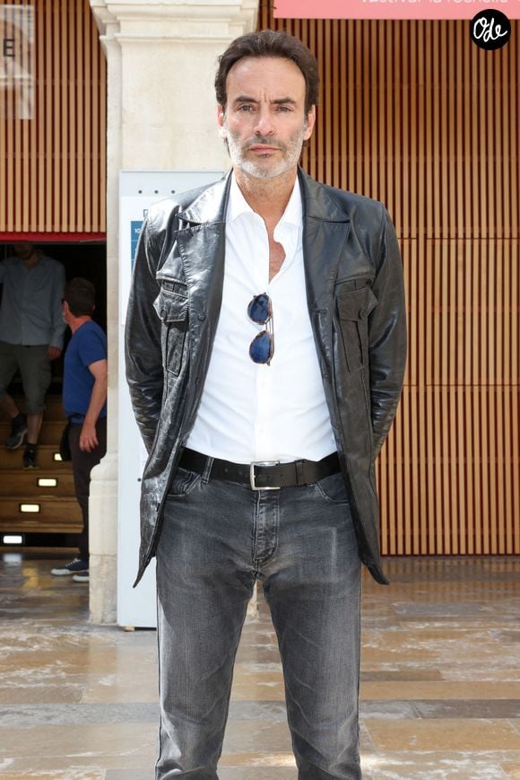 Exclusif - Anthony Delon représentait son père lors de la projection du film "Monsieur Klein" du réalisateur J. Losey lors du 50ème Festival La Rochelle Cinéma à La Coursive à La Rochelle le 3 juillet 2022 © Jean-Marc Lhomer/Bestimage