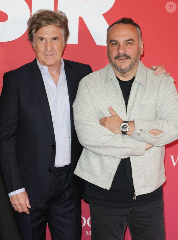 François Cluzet et François-Xavier Demaison - Avant-première du film "Pour le plaisir" au Pathé Palace à Paris le 4 ami 2026. 

© Coadic Guirec/bestimage