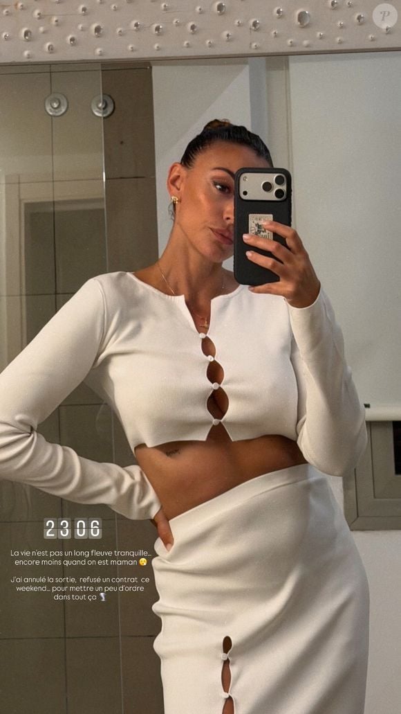Rachel Legrain-Trapani se confie en story à propos de la maternité