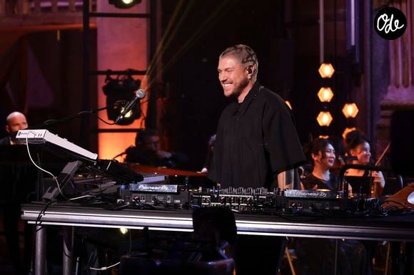 Quentin Mosimann lors de l’enregistrement de l’émission "Le Grand Echiquier - Spéciale Serge Gainsbourg" présentée par C.Chazal et A.Manoukian et diffusée le 7 avril 2026 sur France 2, à Paris, France, le 17 septembre 2025. © Jack Tribeca/Bestimage