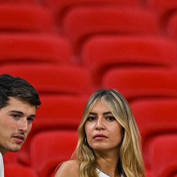 La réception avait notamment réuni Nagui, Mélanie Page et Marcel Desailly, parrain de Dylan. 

Dylan DESCHAMPS, fils de Didier DESCHAMPS, sélectionneur de l'équipe de France, et de sa compagne Mathilde, dans les tribunes après la Coupe du monde de la FIFA Qatar 2022, match de demi-finale opposant la France au Maroc au stade Al Bayt, le 14 décembre 2022 à Al Khor, au Qatar. (Photo de Baptiste Fernandez/Icon Sport/ABACAPRESS.COM)