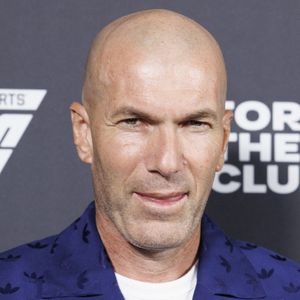 Zinedine Zidane lors de la présentation du jeu vidéo EA Sports FC 25 à Madrid le jeudi 26 septembre 2024. Photo par GTres/ABACAPRESS.COM