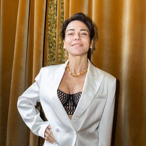 Exclusif - Sandra Sisley - Présentation de la nouvelle collection de la marque Oud automne/hiver 2025-2026 dans les salons des restaurants Lafayette à Paris. Le 3 février 2025.
© Jeremy Melloul / Bestimage