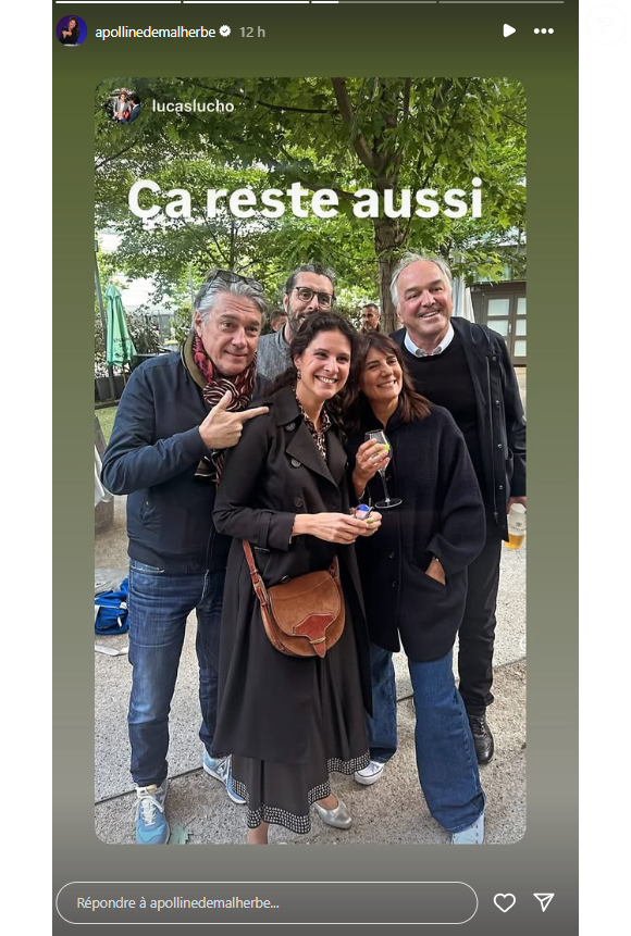 Les stars de BFMTV se retrouvent pour un pot afin de fêter le renouvellement de leur contrat sur la chaîne. Instagram
