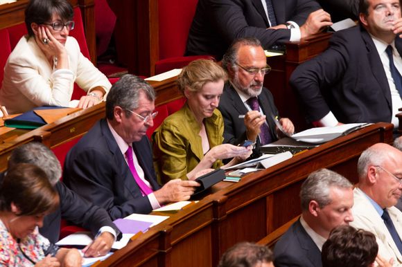 Nathalie Kosciusko-Morizet (NKM) - Debat sur la situation en Syrie a l'assemblee nationale a Paris le 4 septembre 2013.
©Hugo Wintrebert / Bestimage