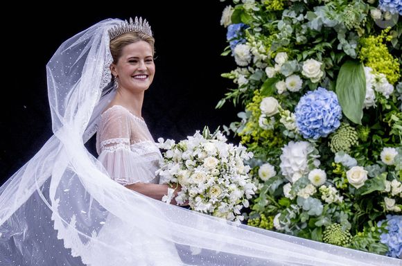 Mariage de la princesse Marie Caroline de Liechtenstein et de Leopoldo Maduro Vollmer à la cathédrale Saint-Florin de Vaduz, Liechtenstein, le 30 août 2025. Dana Press / Bestimage