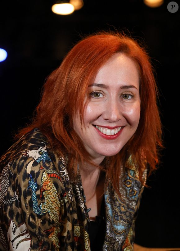 Exclusif - Maïa Mazaurette - Enregistrement de l'émission "Jacky aux platines" diffusée le 17 juin 2023 sur 20 Minutes TV au théâtre Clavel à Paris le 15 mai 2023. © Coadic Guirec/Bestimage