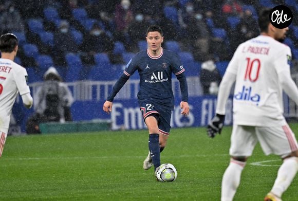 Ander Herrera (psg) - Match de Ligue 1 Uber Eats "Lyon - PSG (1-1)" au stade Groupama Stadium, le 9 janvier 2022.
© Frédéric Chambert / Panoramic / Bestimage