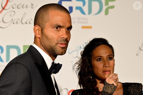 Exclusif - Tony Parker (président du festival Lyon gagne avec ses femmes) et sa femme Axelle Francine - Soirée "Par Coeur Gala" à l'Abbaye de Collonges à Lyon, France, le 14 septembre 2018. © Romain Doucelin/Bestimage