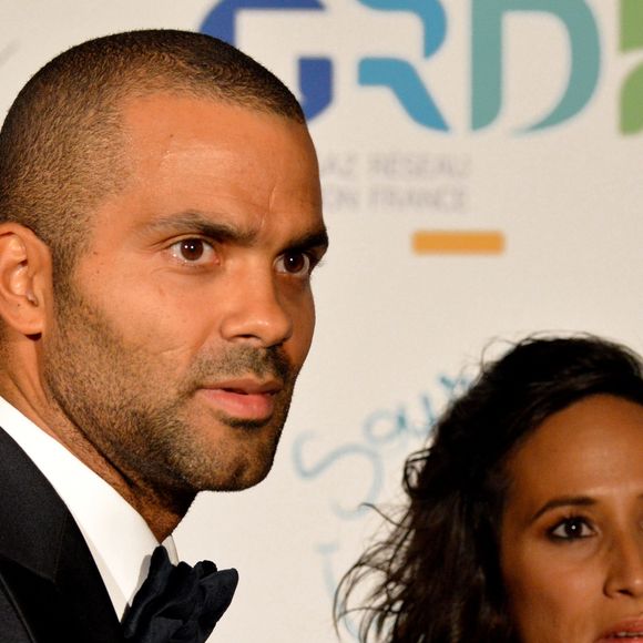 Exclusif - Tony Parker (président du festival Lyon gagne avec ses femmes) et sa femme Axelle Francine - Soirée "Par Coeur Gala" à l'Abbaye de Collonges à Lyon, France, le 14 septembre 2018. © Romain Doucelin/Bestimage