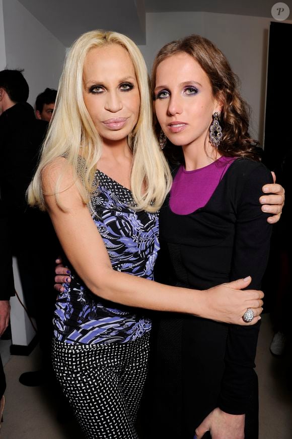 Donatella Versace, Allegra Versace - People Versace -  Milan Fashion Week