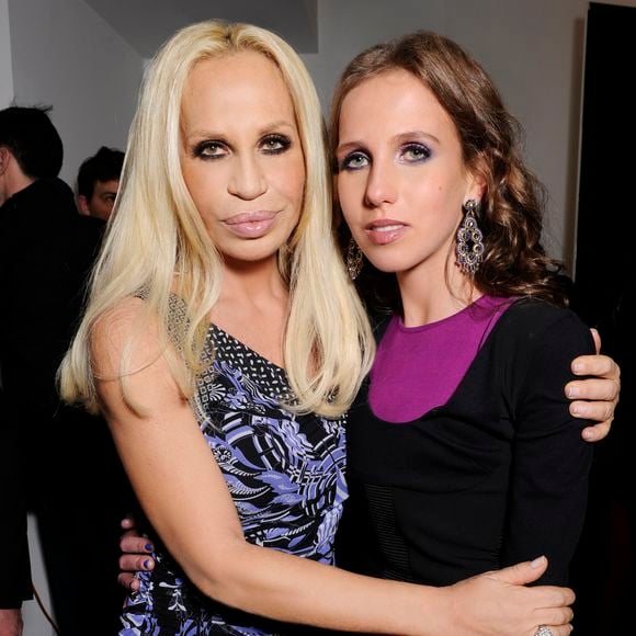 Donatella Versace, Allegra Versace - People Versace -  Milan Fashion Week