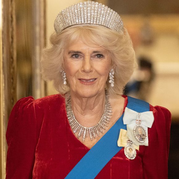 Camilla Parker Bowles participera au grand Noël de la famille royale organisé par son époux cette année à Sandringham

Camilla Parker Bowles, reine consort d'Angleterre - L'émir du Qatar Tamim ben Hamad Al-Thani et sa femme Jawaher bint Hamad bin Suhaim Al-Thani au dîner d'Etat au palais de Buckingham lors de sa visite d'Etat au Royaume-Uni, le 3 décembre 2024.
