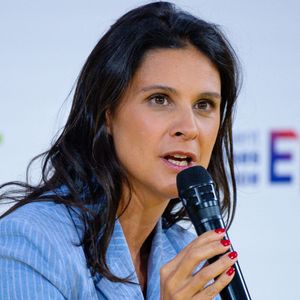 Apolline de Malherbe durant le meeting des Entrepreneurs Français LAREF25 à Roland Garros le 28 août 2025 à Paris, France. © Federico Pestellini / PsnewZ / Bestimage -