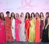 Une Miss France vit un moment difficile et a souhaité partager sa douleur
Chloé Mortaud, Marine Lorphelin, Nathalie Marquay, Corinne Coman, Indira Ampiot, Sylvie Tellier, Maeva Coucke, Diane Leyre, Mareva Galanter, Melody Vilbert, Camille Cerf, Sophie Thalmann, Clémence Botino et Amandine Petit assistent au dîner Peninsula in Pink by Octobre Rose au profit des Bonnes Fees. Photo by Jerome Dominé/ABACAPRESS.COM