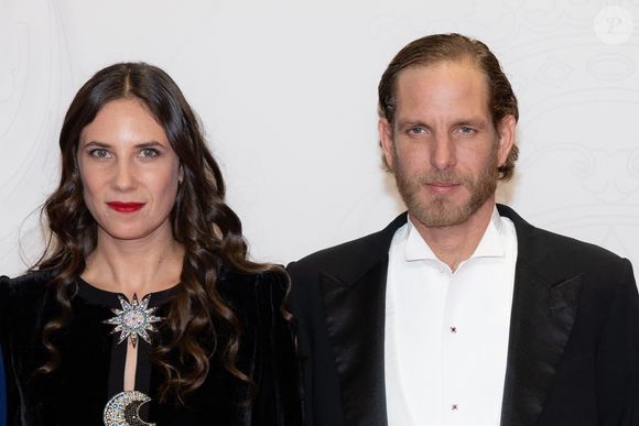 Tatiana Santo Domingo et Andrea Casiraghi - Arrivées à la soirée de gala de la Fête Nationale Monégasque au Grimaldi Forum le 19 novembre 2022. © Olivier Huitel / Pool Monaco / Bestimage