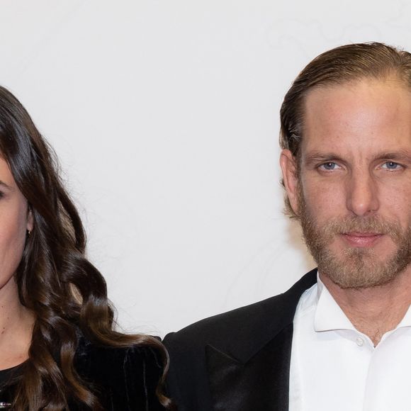 Tatiana Santo Domingo et Andrea Casiraghi - Arrivées à la soirée de gala de la Fête Nationale Monégasque au Grimaldi Forum le 19 novembre 2022. © Olivier Huitel / Pool Monaco / Bestimage