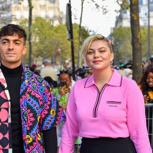 Louane s'est fiancée à son compagnon Florian Rossi. Photo par Veeren -Christophe Clovis / Bestimage.