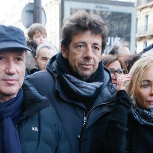 Ensemble, ils ont eu un fils, Yohann Moreau

Michel Drucker (casquette), Patrick Bruel, Emmanuelle Béart - Marche républicaine pour Charlie Hebdo à Paris, suite aux attentats terroristes survenus à Paris les 7, 8 et 9 janvier. Paris, le 11 janvier 2015