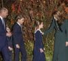 La légende est sobre et chaleureuse : « Nous vous souhaitons un joyeux Noël ».

Londres, ROYAUME-UNI Le prince William (Le prince William, prince de Galles), le prince de Galles, Catherine, princesse de Galles (Catherine "Kate" Middleton, princesse de Galles), le prince George (Le prince George de Galles), le prince Louis (Le prince Louis de Galles) et la princesse Charlotte (La princesse Charlotte de Galles) assistent à la cérémonie de chants "Together At Christmas" à l'abbaye de Westminster.

Backgrid UK/ Bestimage