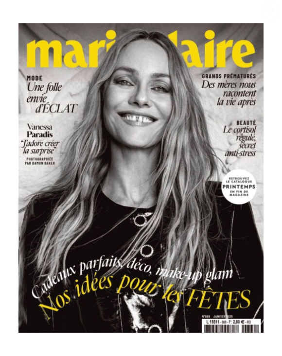 Couverture Marie Claire 6 décembre 2024