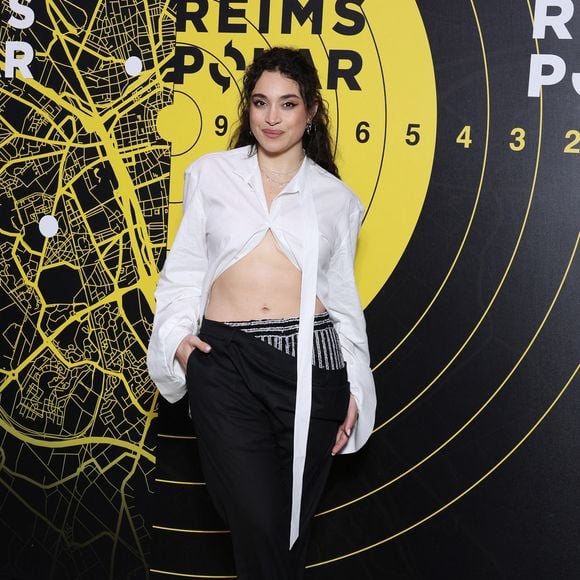 Camélia Jordana était aussi de toute beauté. 

Camélia Jordana - 5ème édition du Festival International du Film Policier de Reims le 4 Avril 2025. © Denis Guignebourg/Bestimage