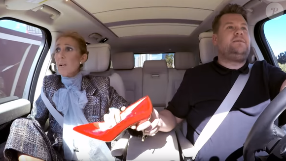 Céline Dion dans le Carpool Karaoke de James Corden, le 20 mai 2019