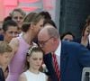 mais aussi ses jumeaux, dont Gabriella

Charlotte Casiraghi, le Prince Albert II de Monaco, Andrea Casiraghi, le Prince Jacques Grimaldi, la Princesse Gabriella Grimaldi, la Princesse Charlène de Monaco, lors de la célébration des 20 ans de règne du Prince Albert II de Monaco, sur la place du Palais à Monte-Carlo, Monaco, le 19 juillet 2025. Cyril Dodergny/Nice Matin/Bestimage