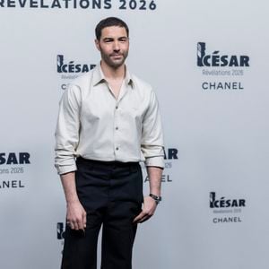 Tahar Rahim - Photocall du dîner des Révélations César 2026 à l'Elysée Montmartre à Paris, France, le 19 janvier 2026.
 
© Olivier Borde / Bestimage