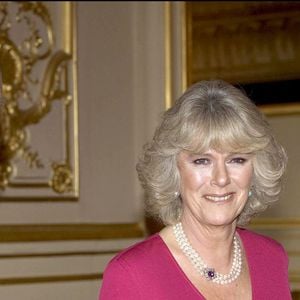 Le prince Charles et Camilla Parker Bowles au château de Windsor le jour de l'annonce officielle de leur mariage.

© GOFF INF / BESTIMAGE
