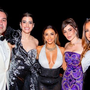 Mauro Monarris, Nathalie Rayes, Eva Longoria, Jwana Karim et Maria Bravo lors du XIV Global Gift Gala Cannes 2026, le 20 mai 2026, à Cannes, France. © Europa Press/Bestimage