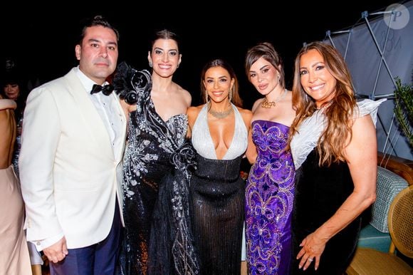 Mauro Monarris, Nathalie Rayes, Eva Longoria, Jwana Karim et Maria Bravo lors du XIV Global Gift Gala Cannes 2026, le 20 mai 2026, à Cannes, France. © Europa Press/Bestimage