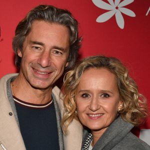 Laurent Solly et sa femme Caroline Roux au concert de M.Galanter au théâtre Music-Hall Show l'Alhambra à Paris, France, le 23 novembre 2023. © Veeren/Bestimage