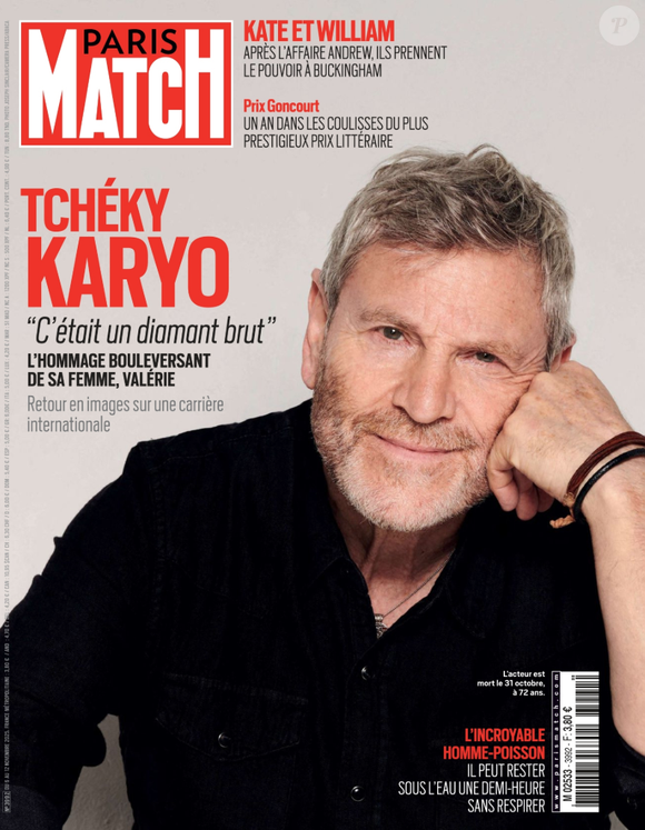 Couverture du "Paris Match" - 06/11/2025