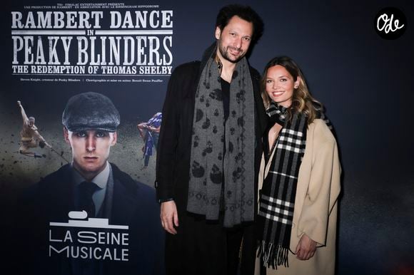 Eric Antoine et sa nouvelle compagne Gennifer Demey (présentatrice météo sur M6) - Première du spectacle "Peaky Blinders" à La Seine Musicale à Boulogne-Billancourt le 12 mars 2025. © Jacques Tribeca/Bestimage