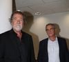 Marchal préfère les soirées simples entre amis aux mondanités du cinéma français.
Olivier Marchal, parrain du prix du quai des Orfèvres 2025 et Christophe Gavat, policier en poste à la Guadeloupe, lauréat du prix 2021 lors de la remise du prix du Quai des Orfèvres au 36 à Paris, siège de la police judiciaire le 5 novembre 2024. © Didier Sabardin / Bestimage