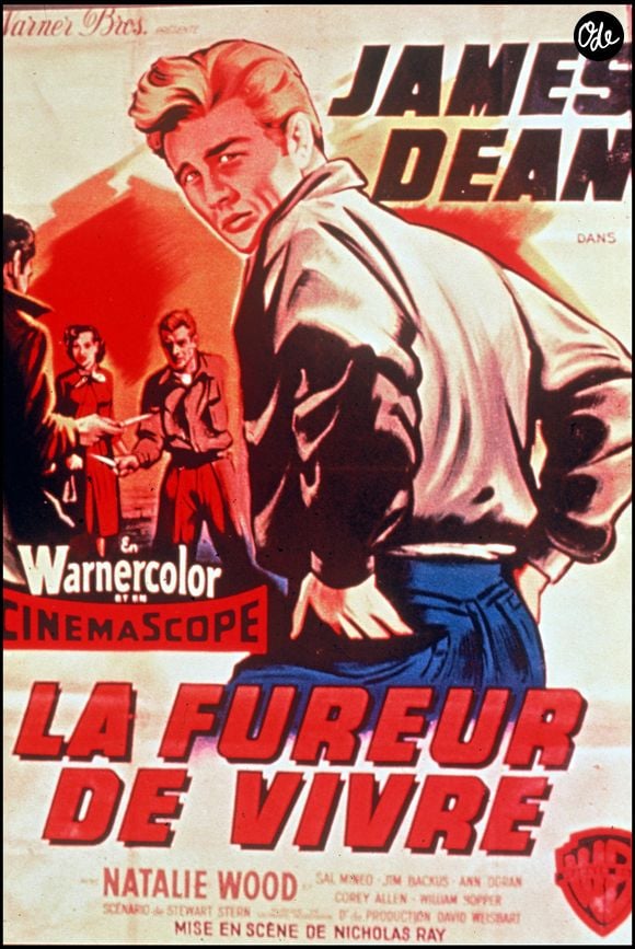 Sa disparition prématurée a fait de lui l'icône de toute une génération

Archives - Affiche du film La Fureur de vivre avec James Dean 
Crédit : ALPHA AGENCY / BESTIMAGE